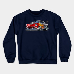 Cartoon hot rod Crewneck Sweatshirt